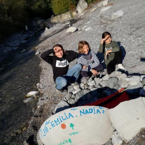 Kreative Outdoor Zeit auf unserem Schlossbach!1