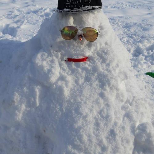 Kunstwerke aus Schnee