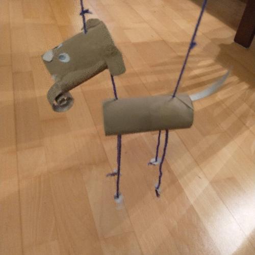 Marionette Klopapier