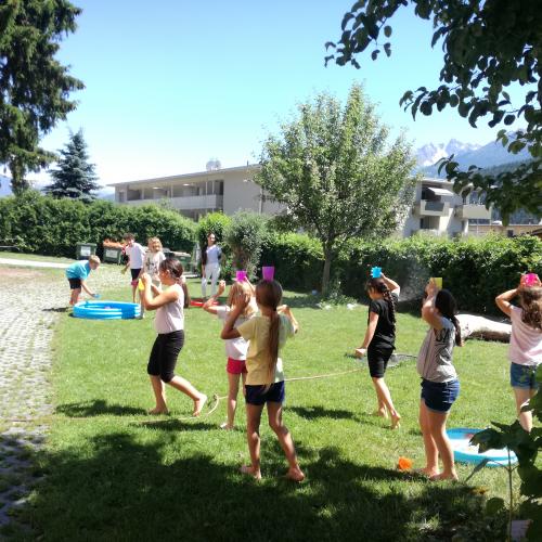  Sommerfeeling  im Schulgarten