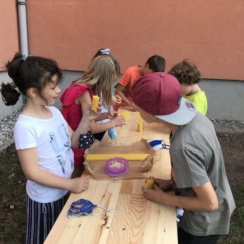 Bienenbesuch mit Imker Stefan Sieberer