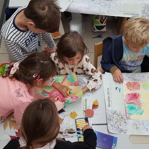 Kunstunterricht in den ersten Schulwochen