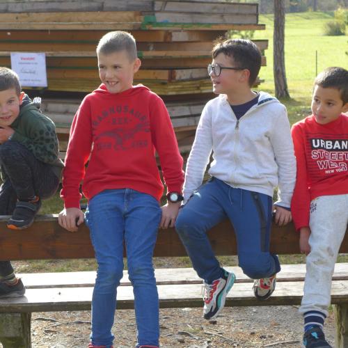 Zuschauer Turnvorführung