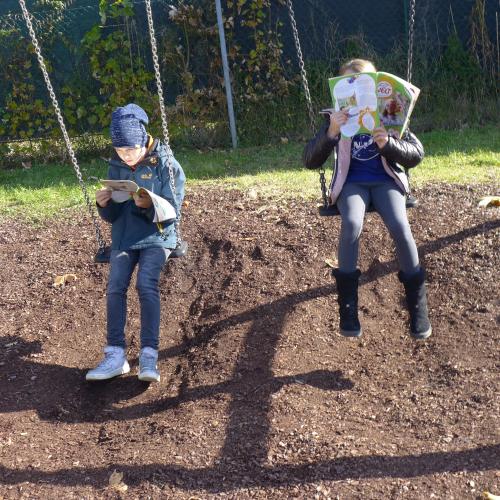 Unsere Lesewanderung am österreichischen Vorlesetag