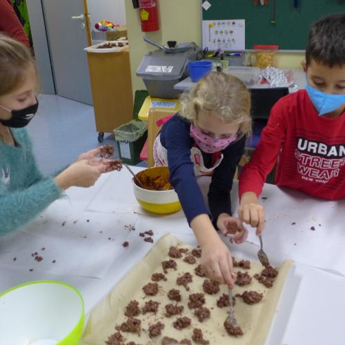 Wir machen Kekse