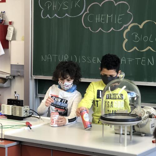 Besuch in der Mittelschule Zirl