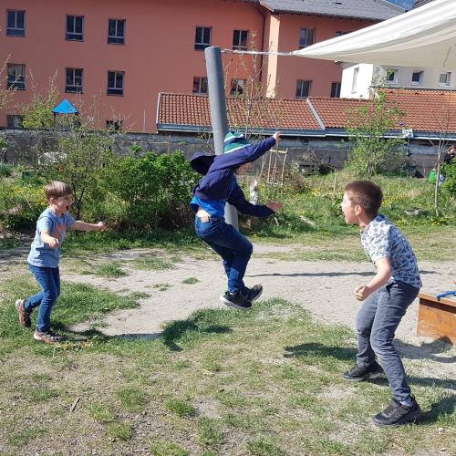 Spielplatzbesuch 