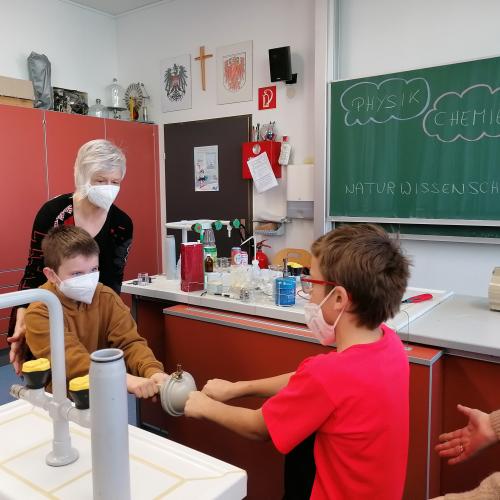 Besuch in der Mittelschule Zirl! Ein toller Vormittag!