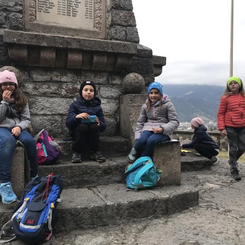 Kalvarienbergkirchlein, Einsiedelei, Kriegerdenkmal