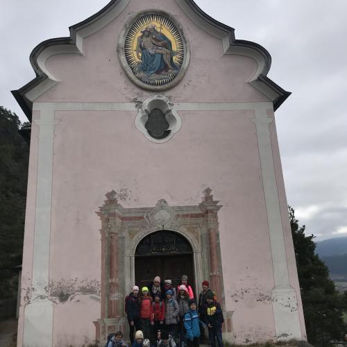 Kalvarienbergkirchlein, Einsiedelei, Kriegerdenkmal