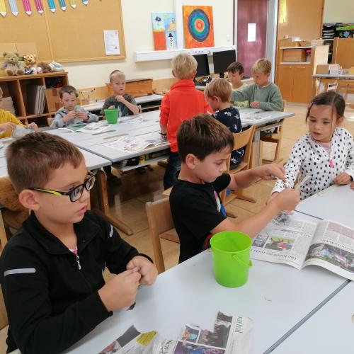 Wir üben unsere Fingerfertigkeit!