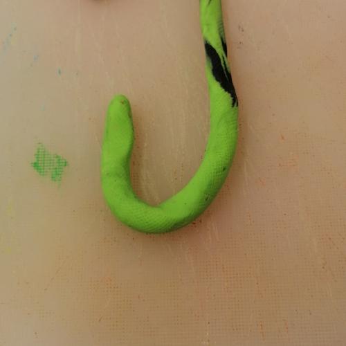 Auch aus Knetmasse entstehen Buchstaben und viel Kreatives!