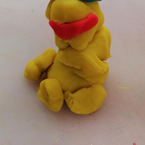 Auch aus Knetmasse entstehen Buchstaben und viel Kreatives!