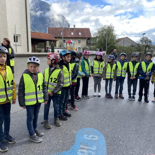 Radfahrübung