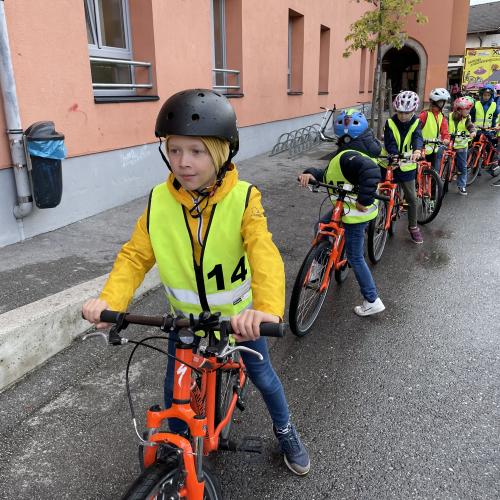 Radfahrübung