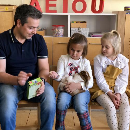 Vierbeiniger Besuch zum Welttierschutztag