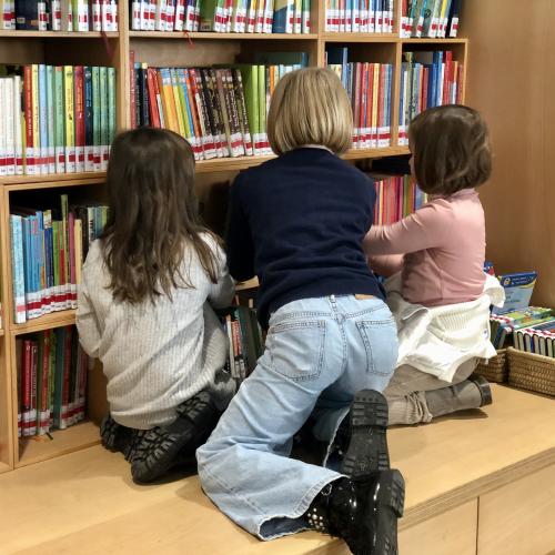 Besuch in der Bibliothek