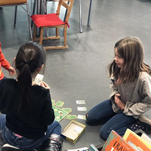 Besuch in der Bibliothek