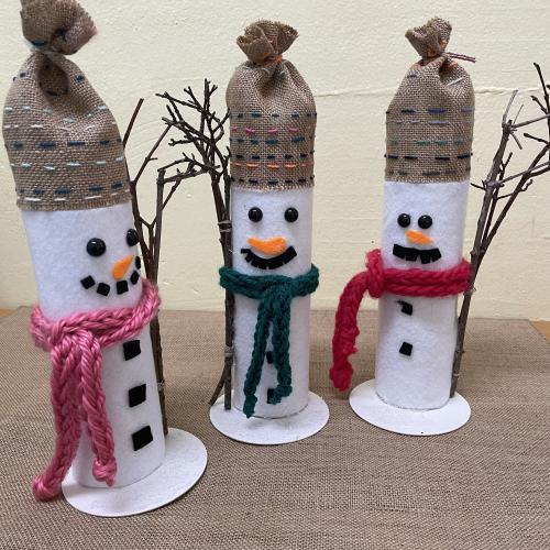 4. Klasse: Vorstich- Schneemann