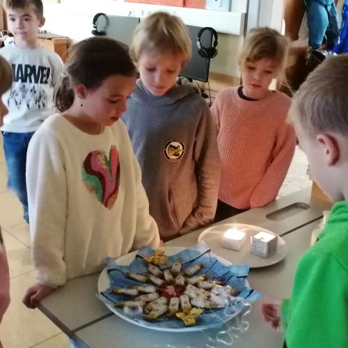 Adventfeier in der 1b