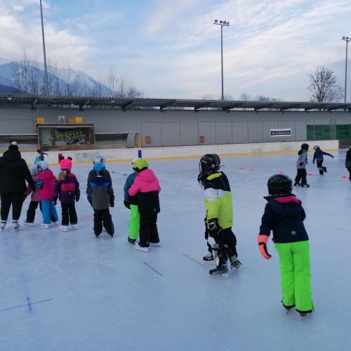 Eislaufen mit Silke