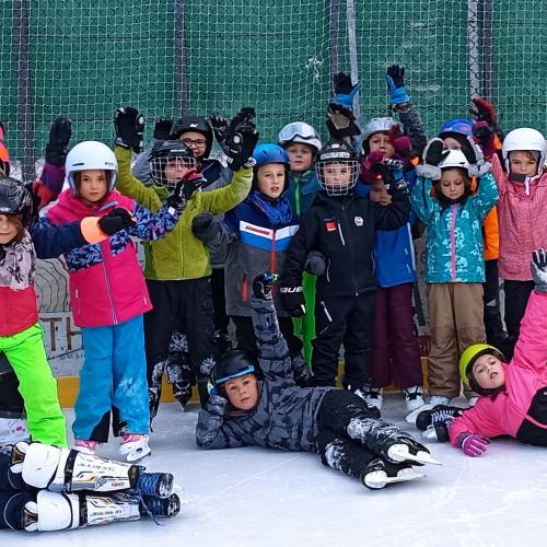 Eislaufen mit Silke