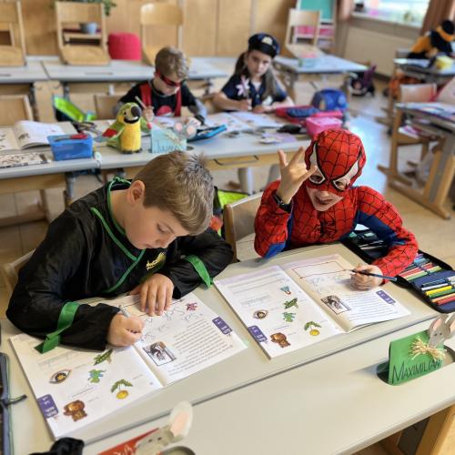 Fasching in der 1a