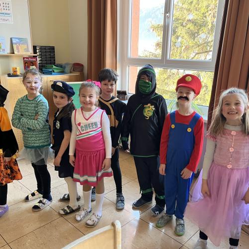 Fasching in der 1a