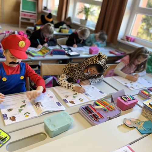 Fasching in der 1a