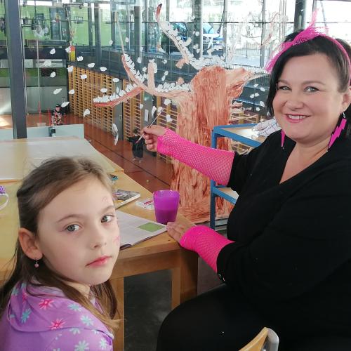 Fasching in der 1b Klasse