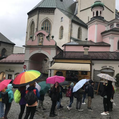 Münze Hall und Stadtführung