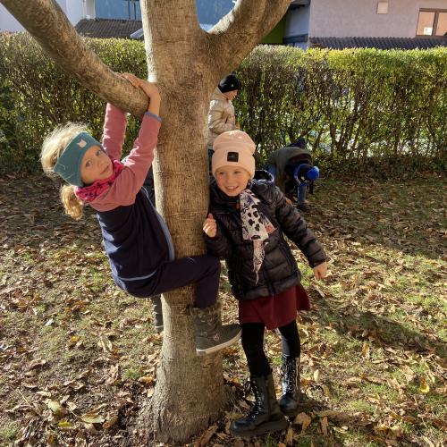 Spaß im Herbst