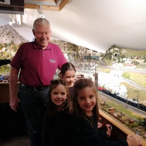 Besuch der Modelleisenbahn