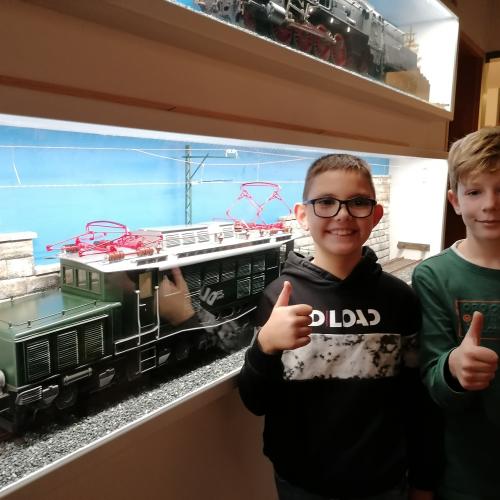 Besuch der Modelleisenbahn