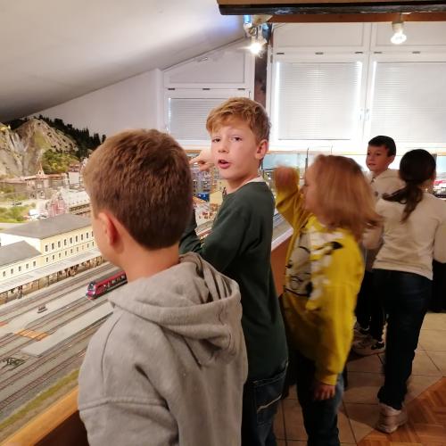 Besuch der Modelleisenbahn