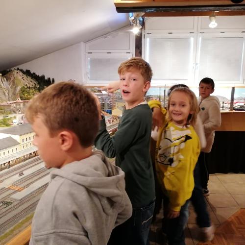Besuch der Modelleisenbahn