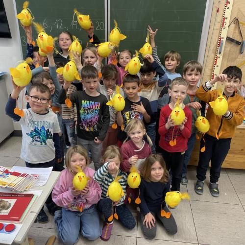 1. Klasse- Osterküken