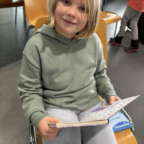 Büchereibesuch 
