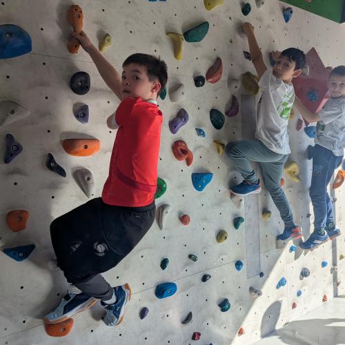 Kletterspaß im B4