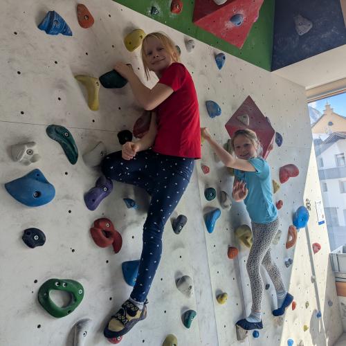Kletterspaß im B4