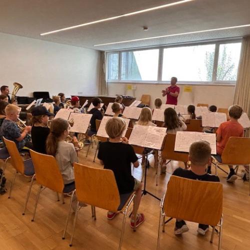 Schulende Bläserklasse