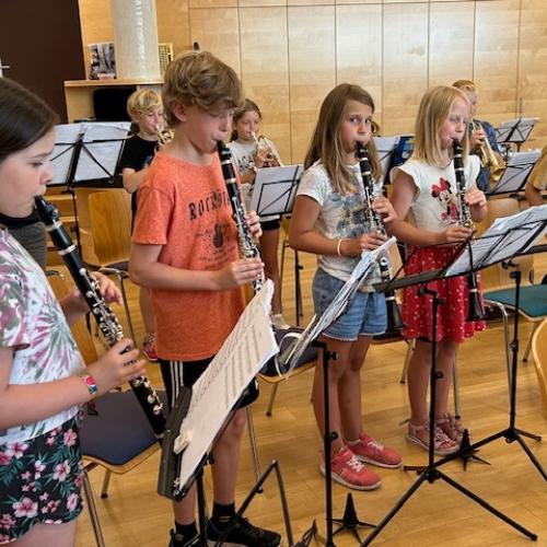 Schulende Bläserklasse
