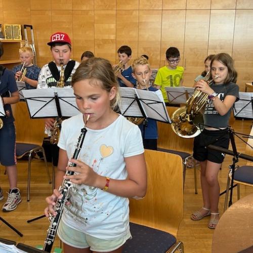Schulende Bläserklasse