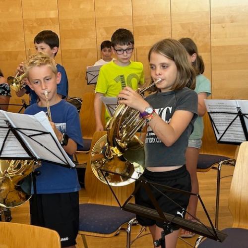Schulende Bläserklasse