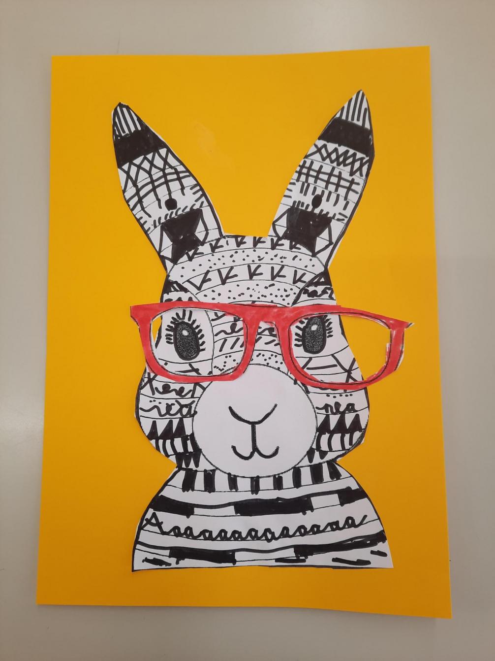 Schöne Grüße vom Osterhasen