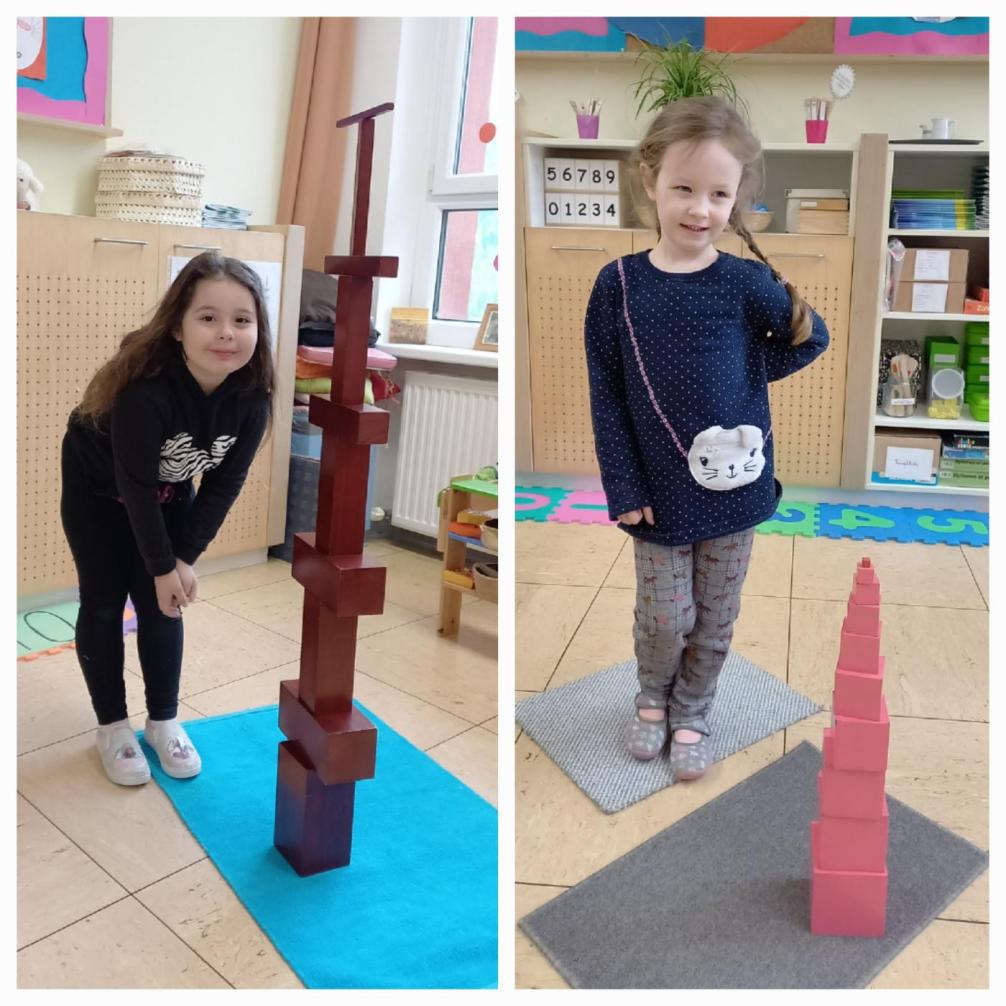 Montessori Material im Einsatz