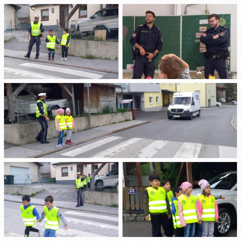 Verkehrserziehung mit der Polizei