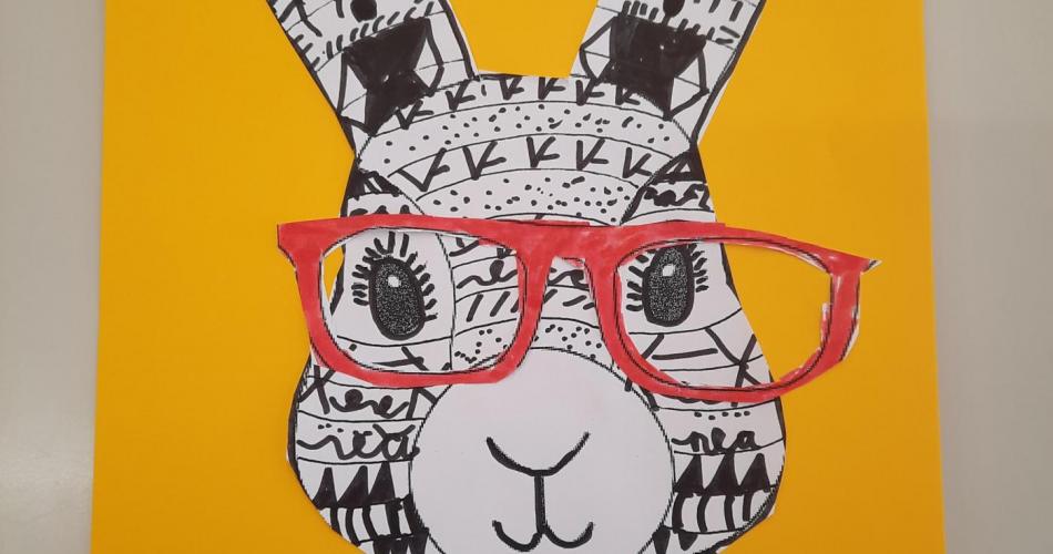 Schöne Grüße vom Osterhasen