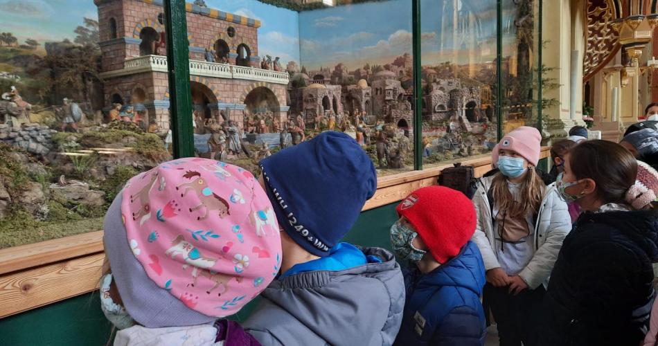 Besuch der Fastenkrippe