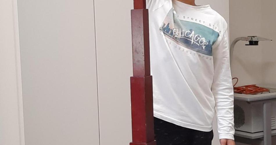 Der rosa Turm und die braune Treppe